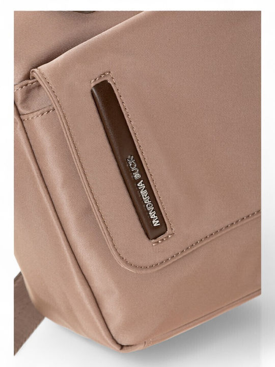 Hunter Handtasche Damen Posttasche Taupe