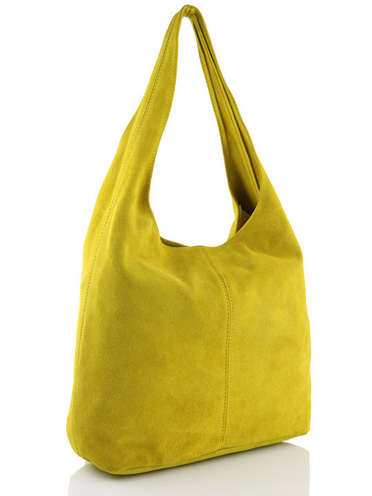 Passaggio Leather Leather Women's Bag Shoulder Yellow