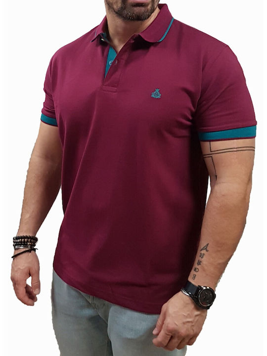 Visconti Herren Shirt Bordeaux