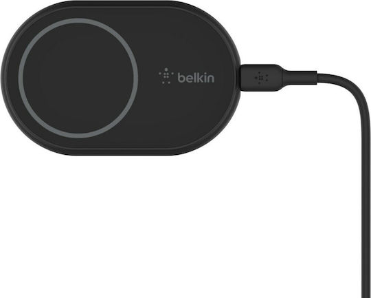 Belkin Βάση Κινητού Αυτοκινήτου Mount με Μαγνήτη και Ασύρματη Φόρτιση Με Αντάπτορα Φόρτισης
