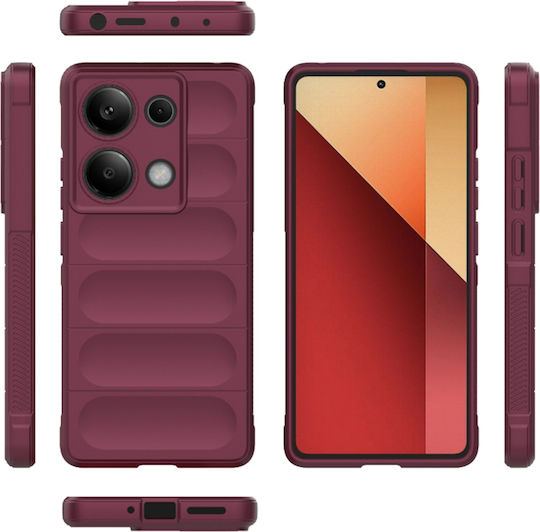 Techsuit Shield Back Cover Red (Redmi Note 13 Pro 5G / Poco X6)