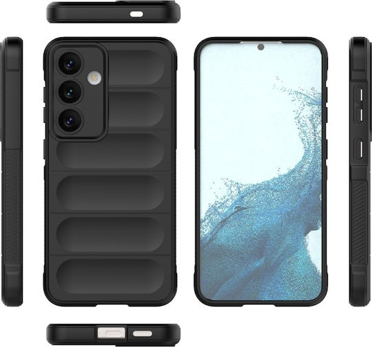Techsuit Shield Задна корица Силикон Черен (Galaxy S24)