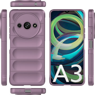 Techsuit Shield Back Cover Silicone Purple (Xiaomi Redmi A3)