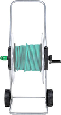 vidaXL Wheeled Watering Wind for Hose up to 60m