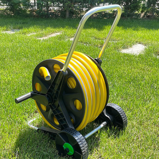 Hydrostab Cutie Furtun De Grădină Cu Rotile Pentru Furtun Până La 80m