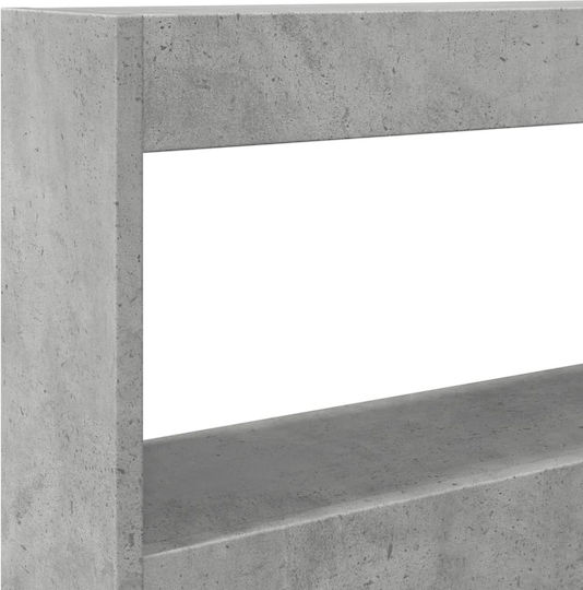 vidaXL Wooden Bed Headboard Gray 120x102cm