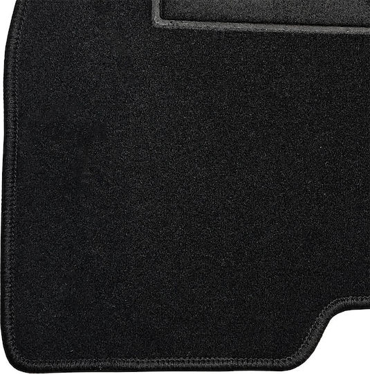 Set of Front and Rear Mats 4pcs for Fiat Grande Punto 2005-2012 Black