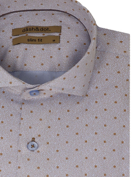 Dash&Dot Men's Shirt Light Blue