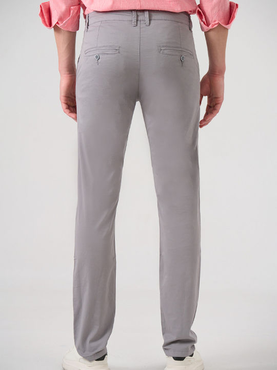 Chinohose Grau