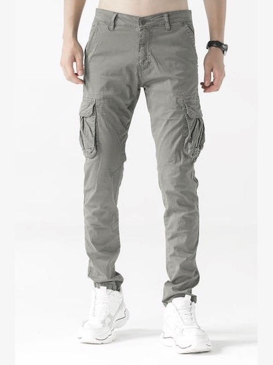 Pantaloni Cargo Gri