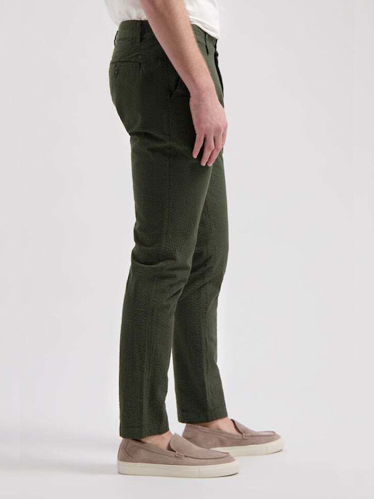 Pantaloni Chino Army Green