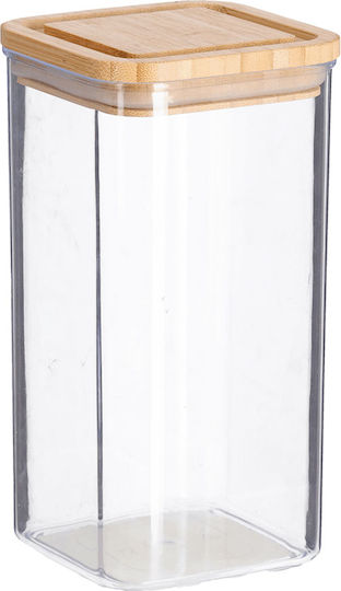 Zeller Zeller Allgemeine Verwendung Lebensmittelglas mit luftdichtem Kunststoffdeckel Transparent 1200ml