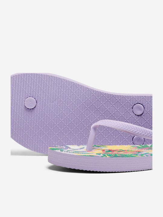 Onllucy Frauen Flip Flops in Lila Farbe