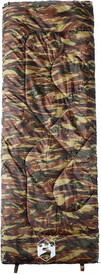 vidaXL Sleeping Bag Single Green