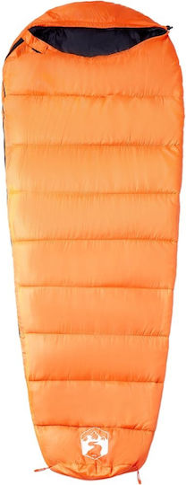 vidaXL Sac de dormit Single Portocaliu