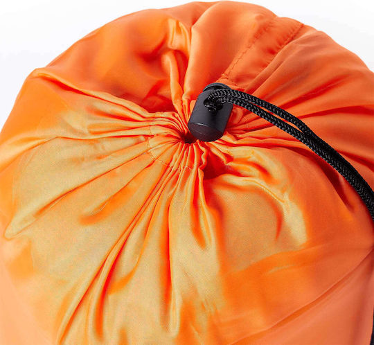vidaXL Sleeping Bag Single Orange