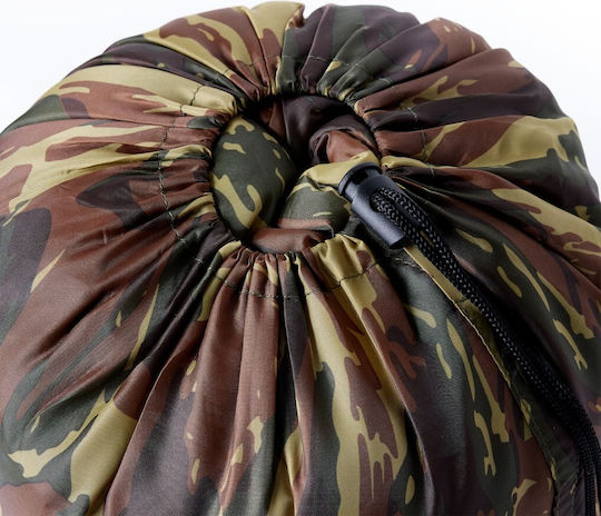 vidaXL Sleeping Bag Single Green
