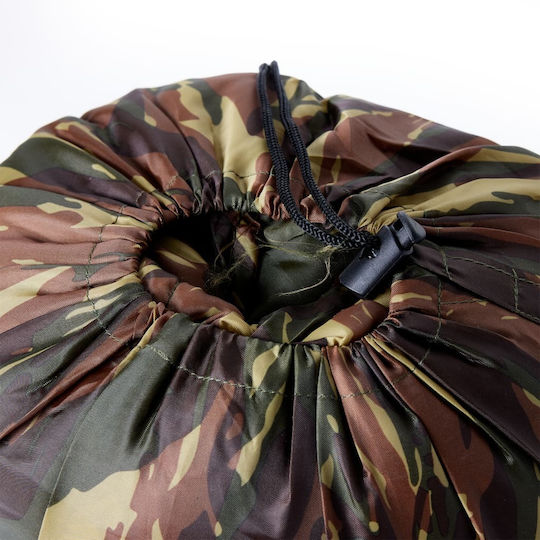 vidaXL Schlafsack Einzeln Green