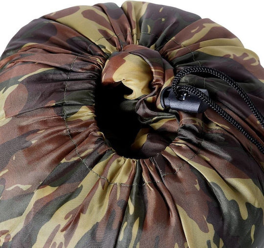 vidaXL Sleeping Bag Μονό Πράσινο