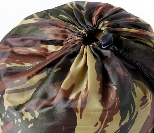 vidaXL Sleeping Bag Μονό Πράσινο