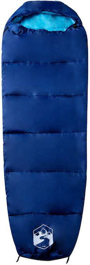 vidaXL Sleeping Bag Single Blue