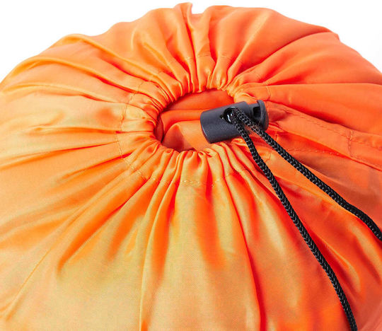 vidaXL Schlafsack Einzeln Orange