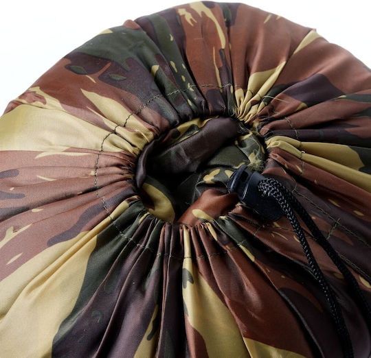 vidaXL Sleeping Bag Μονό Πράσινο