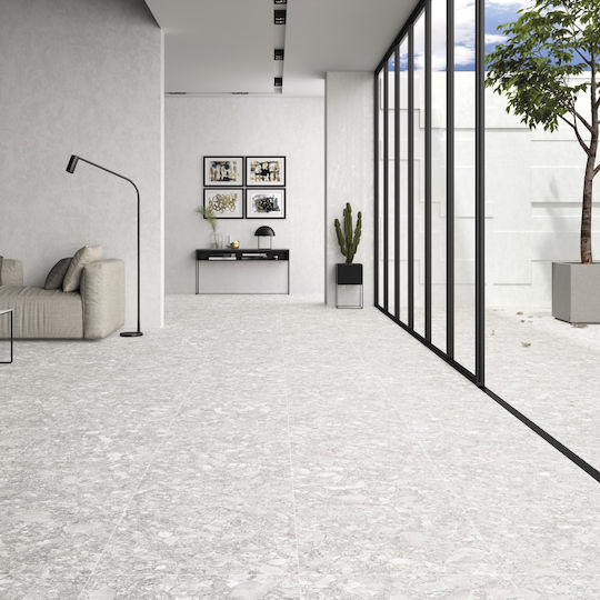 Keratile Плочка от Гранит Матов 60x60см Светло сиво