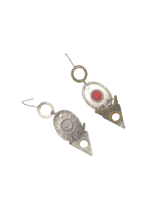 Scans Earrings Dangling with Stones