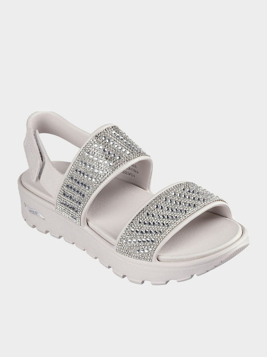 Arch Fit Footsteps Γυναικεία Σανδάλια Μπεζ