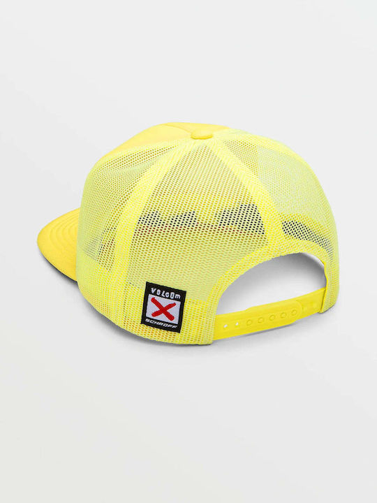 Cheese Cap Men's Trucker Cap Yellow