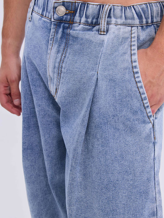 Aristoteli Bitsiani Men's Jeans Pants in Relaxed Fit Blue