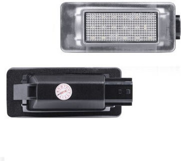 Светлини за регистрационната табела LED за Nissan Qashqai / Serena / Altima Dacia Дъстър 2бр