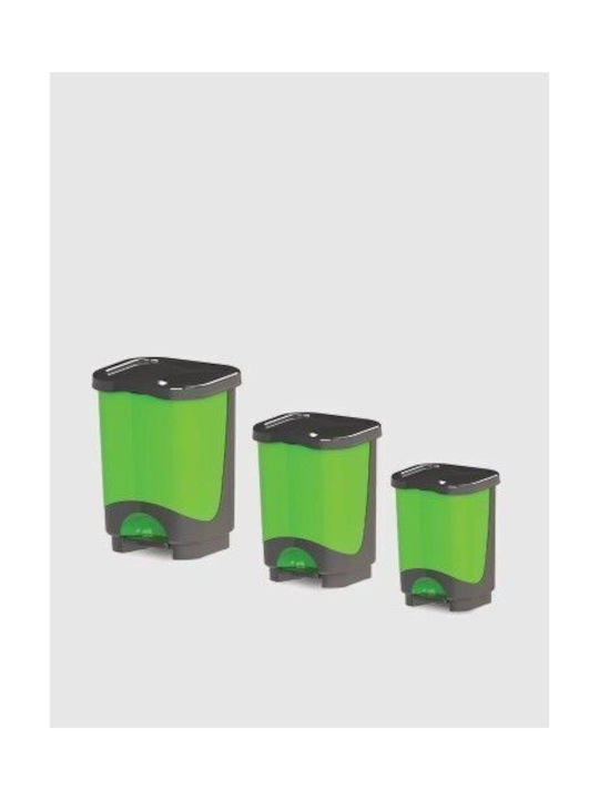 Sterk Casandra Coș de Gunoi Plastic cu Pedală Multicolor 28lt 1buc