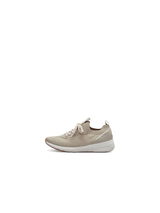 Tamaris Damen Sneakers Ivory Metallic