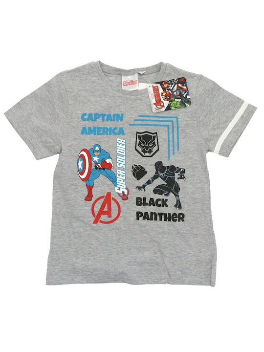 Marvel Kids Set with Shorts Summer 2pcs gri