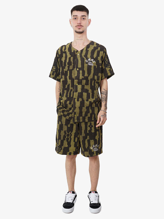 Baggy Men's Athletic Shorts Black