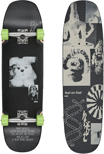 Globe Hammer Cruiserboard Complete Shortboard Μαύρο