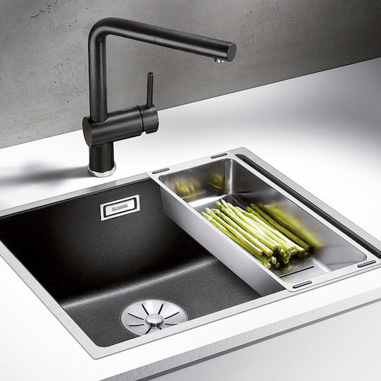 Blanco 525997 Ένθετος Inox Μ54.3xΠ44.3cm Μαύρος