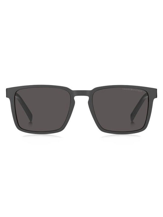 Tommy Hilfiger Γυαλιά Ηλίου με Μαύρο Κοκκάλινο Σκελετό και Μαύρο Φακό 206919FRE5-5IR