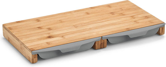 Zeller Rectangular Wooden Chopping Board Beige 50x28.5cm