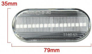 Φλας Led για Volkswagen Golf / Bora / Passat / Polo / Caddy / T5 2τμχ