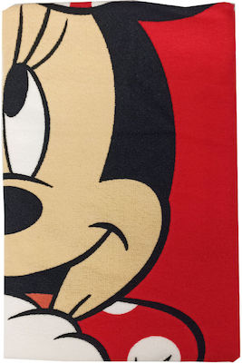 Disney Kids Beach Towel Red Minnie 140x70cm