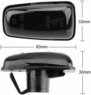 Φώτα Πινακίδας Led 12V για Peugeot 106 / Expert / Partner / 306 / 406 / 806 2τμχ