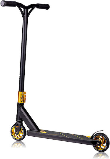 Lionelo Παιδικό Πατίνι Whizz Δίτροχο Freestyle Black Carbon Yellow