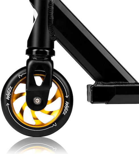 Lionelo Παιδικό Πατίνι Whizz Δίτροχο Freestyle Black Carbon Yellow