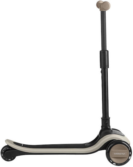 Kikka Boo Kids Scooter Treo 3-Wheel with Seat for 12 Months Beige