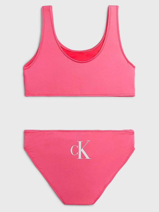 Calvin Klein Kids Swimwear Bikini Fuchsia
