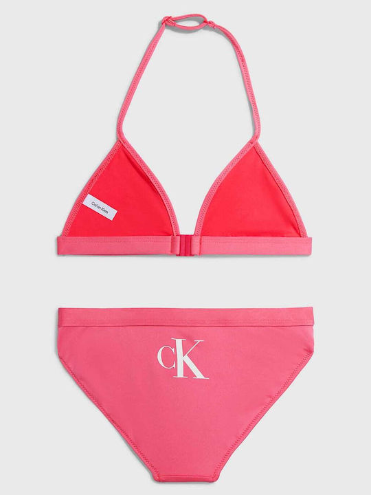 Calvin Klein Παιδικό Μαγιό Μπικίνι Φουξια