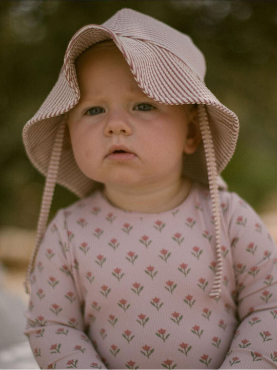 Lil' Atelier Îmbrăcăminte de Înot pentru Copii Costum Întreg cu Mâneci Lungi PINK